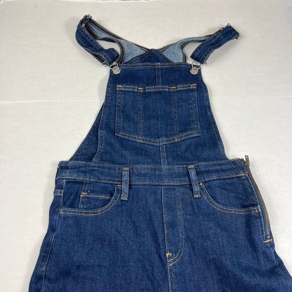 Levis Womens Utility Denim Overalls Blue Jumpsuit 90s Y2K Retro Streetwear 28 4 - Picture 3 of 12
